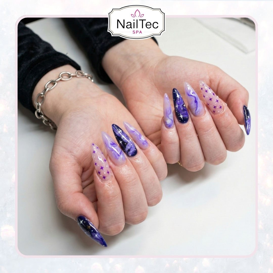 Valentine nail highlight
